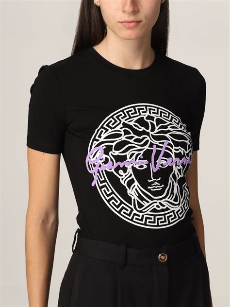 versace t-shirt femme|versace tee shirts women.